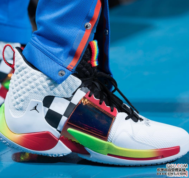 威少上腳彩紅配色威少2代 Why Not Zer0.2全新彩虹配色會(huì)發(fā)售嗎 威少上腳彩紅配色威少2代 Why Not Zer0.2全新彩虹配色會(huì)發(fā)售嗎