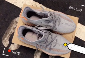 Yeezy 350 V2灰橙3.0半透明開箱測評 Yeezy 350 V2 True