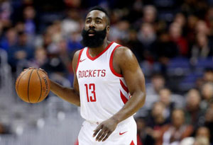 哈登球衣銷量僅排第十 哈登為什么總是不受待見