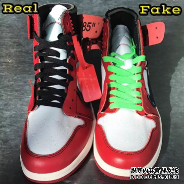 OFF-WHITE x AJ1真假鑒定 OFF-WHITE x AJ1怎么辨別真假 OFF-WHITE x AJ1真假鑒定 OFF-WHITE x AJ1怎么辨別真假