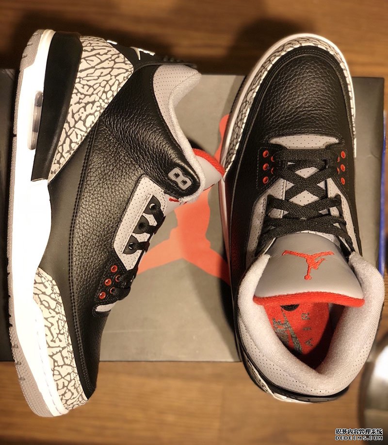 AJ3黑水泥真假對比 AJ3黑水泥2018復刻版鑒定方法 AJ3黑水泥真假對比 AJ3黑水泥2018復刻版鑒定方法