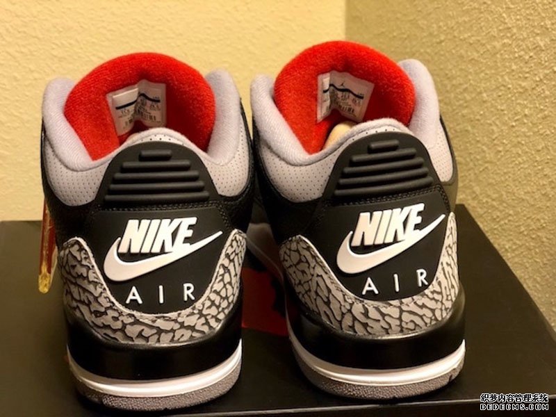 AJ3黑水泥真假對比 AJ3黑水泥2018復刻版鑒定方法 AJ3黑水泥真假對比 AJ3黑水泥2018復刻版鑒定方法