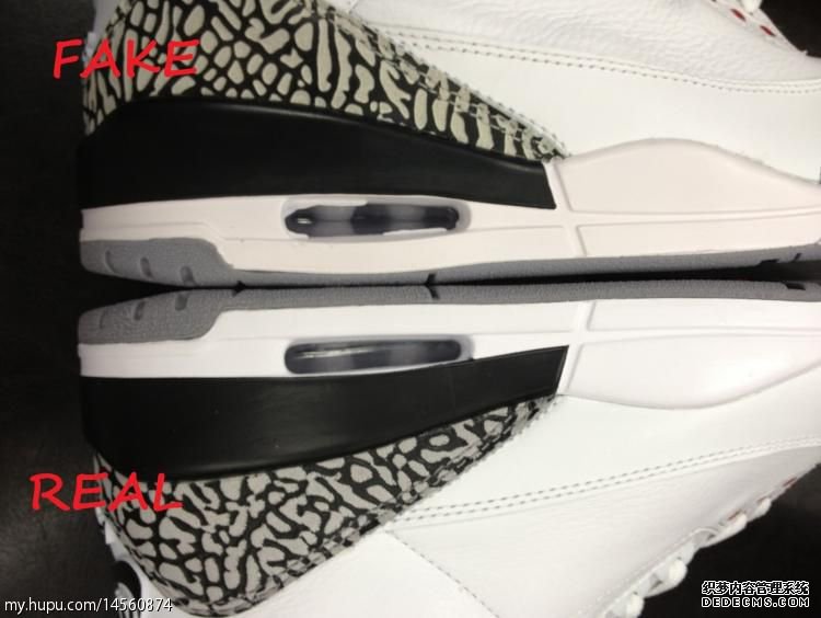 AJ3黑水泥真假對比 AJ3黑水泥2018復刻版鑒定方法 AJ3黑水泥真假對比 AJ3黑水泥2018復刻版鑒定方法