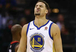 湯普森三分球命中數(shù)排聯(lián)盟第一 水花兄弟三分為