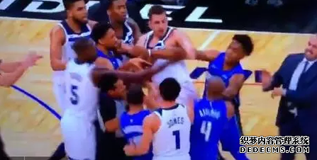 NBA賽場再次發生斗毆 別利察和阿弗拉羅激烈沖突 NBA賽場再次發生斗毆 別利察和阿弗拉羅激烈沖突