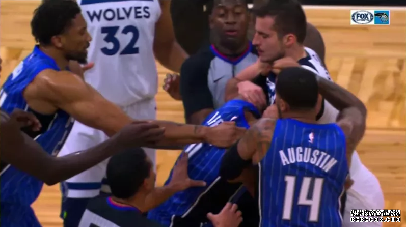 NBA賽場再次發生斗毆 別利察和阿弗拉羅激烈沖突 NBA賽場再次發生斗毆 別利察和阿弗拉羅激烈沖突