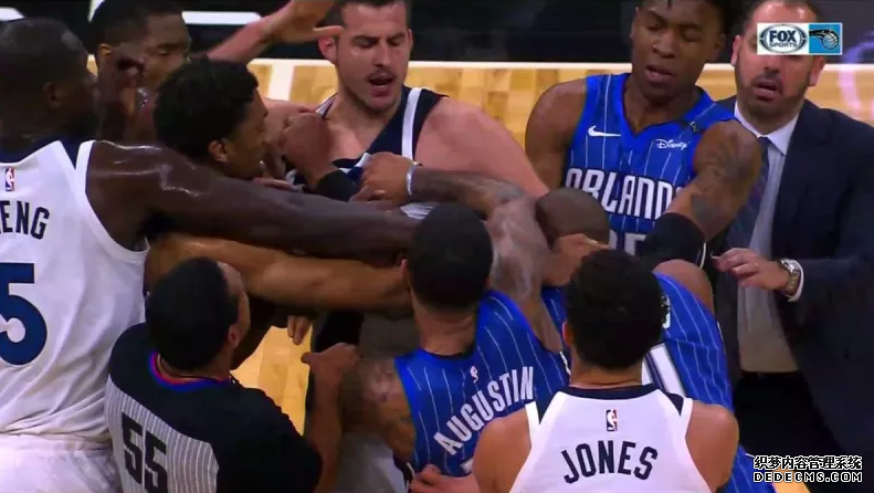 NBA賽場再次發生斗毆 別利察和阿弗拉羅激烈沖突 NBA賽場再次發生斗毆 別利察和阿弗拉羅激烈沖突