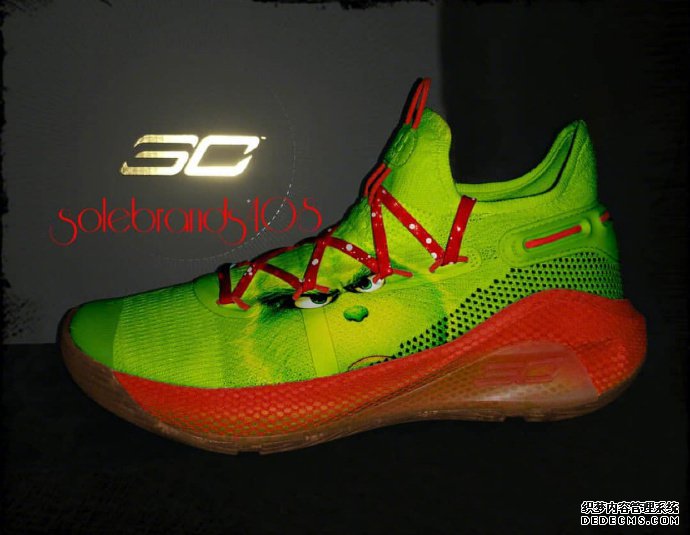 庫里6格林奇偷走圣誕定制配色曝光 圣誕大戰球星上腳了哪些好看的配色 庫里6格林奇偷走圣誕定制配色曝光 圣誕大戰球星上腳了哪些好看的配色