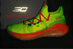 庫(kù)里6格林奇偷走圣誕定制配色曝光 圣誕大戰(zhàn)球星